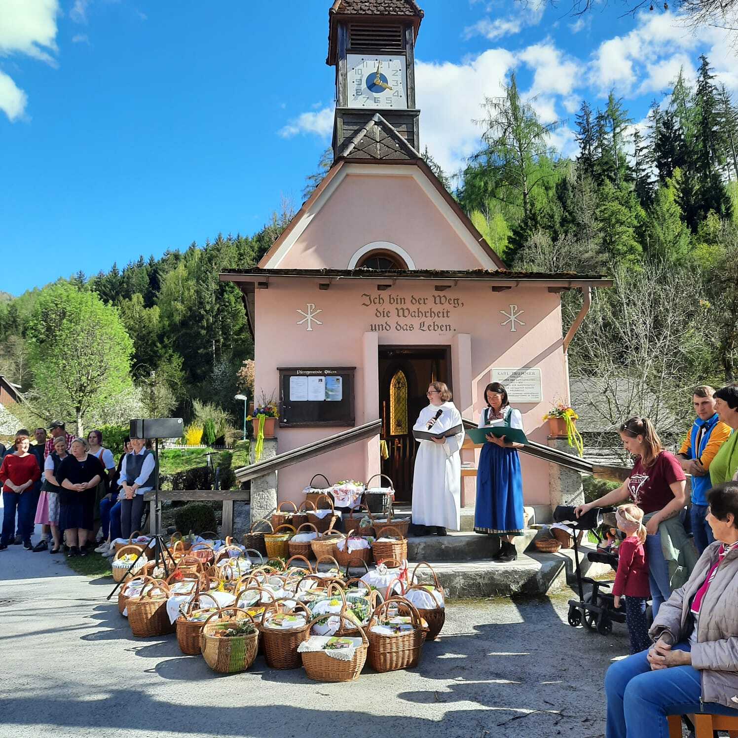 Osterspeisensegnung in Niederöblarn / SR Oberes Ennstal