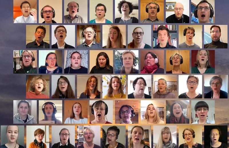 Katholische Kirche Steiermark Mit Begeisterung waren Sängerinnen und Sänger aus der ganzen Steiermark dabei.