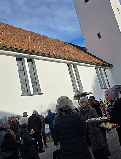 Die 70 Jahre alte Kirche von Frauental an der Laßnitz erstrahlt zum Jubiläum in neuem Glanz dank der Mithilfe vieler