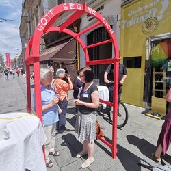 Viele wunderbare und wertvolle Begegungen, Gespräche und persönliche Segensgebete.