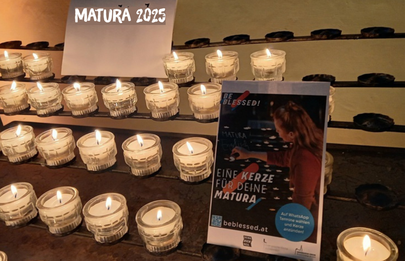 Ewald Nagl / Eva Bacher Auch in diesem Jahr werden wieder Kerzen für Maturant:innen in ganz Österreich angezündet.