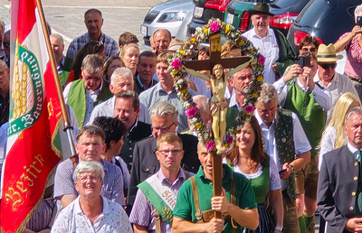 Mehrere hundert kamen zur mittlerweile traditionellen Wallfahrt des steirischen Bauernbunds, der heuer 125 Jahre alt ist, nach Mariazell