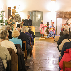 Eröffnung Weihnachtsausstellung im Diözesanmuseum Graz.