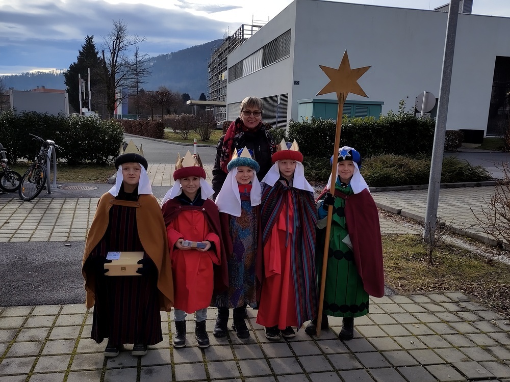 Sternsinger:innen Unterwegs