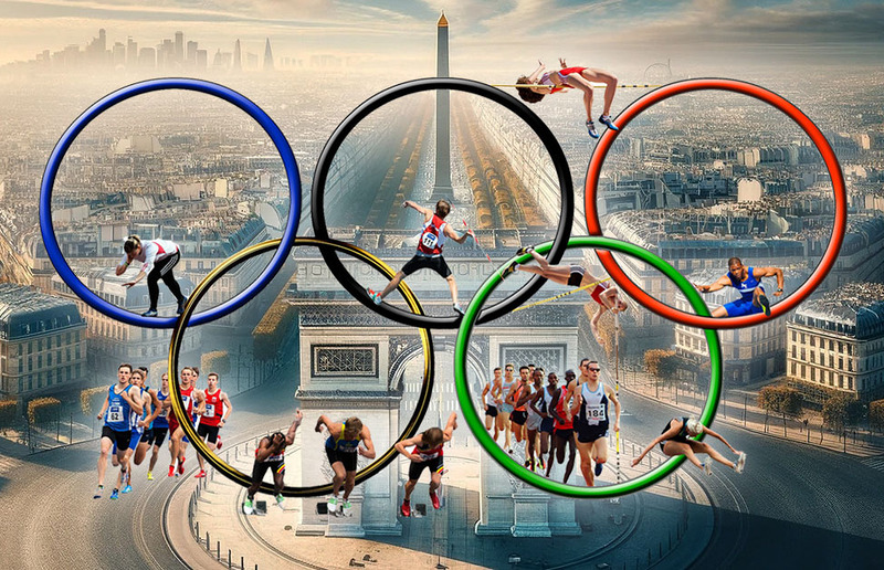 Die Olympischen Spiele 2024 finden in Paris statt.