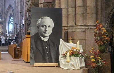 Max Josef Metzger wurde am 17. November 2024 in Freiburg selig gesprochen. Er arbeitete in der Zwischenkriegszeit in Graz.