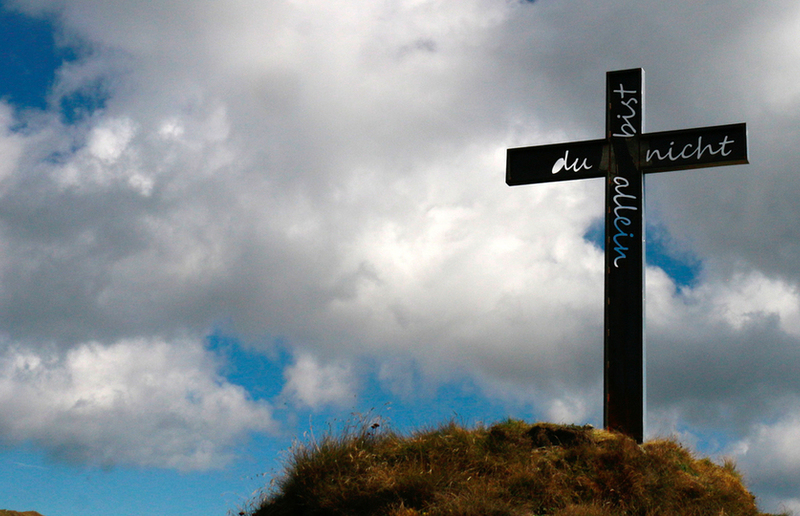 Katholische Kirche Steiermark / Pressestelle Anlässlich des 800-Jahr-Jubiläums der Diözese wurde am Himmelkogel (2.018 Meter) ein Gipfelkreuz aufgestellt