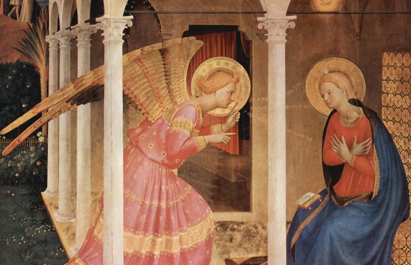 Public Domain Fra Angelico: Die Verkündigung des Herrn