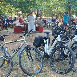 Der Outdoor-Gottesdienst am 10. August freute sich über Rekordbesuch.