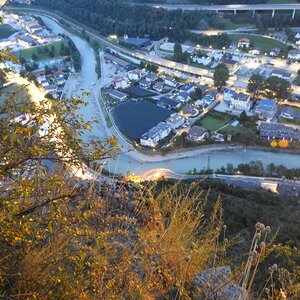     Blick auf das abendliche Klausen      