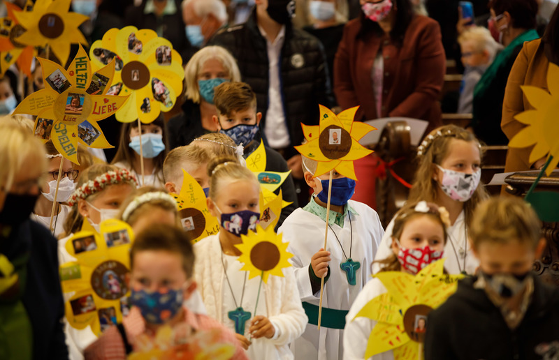 SONNTAGSBLATT, Gerd Neuhold Schon 2020 wurde 'außergewöhnlich' Erstkommunion gefeiert.